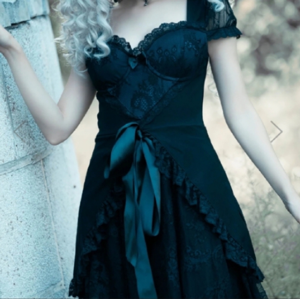 KILLSTAR hocus party dress plum